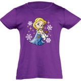Camiseta manga corta niña - Pequeña princesa.