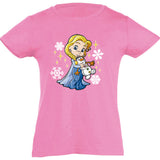 Camiseta manga corta niña - Pequeña princesa.