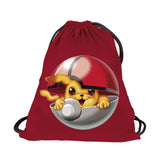Mochila pequeña - Bola roja.