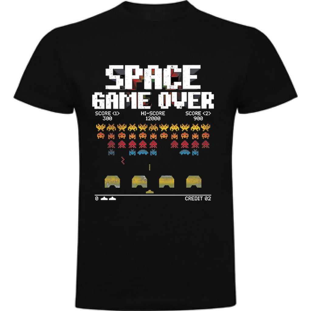Camiseta hombre manga corta - Space game.