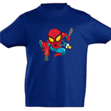 Camiseta manga corta niño - Spiderman con chupete.