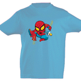 Camiseta manga corta niño - Spiderman con chupete.