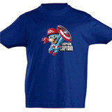 Camiseta manga corta niño -Super Capitán.