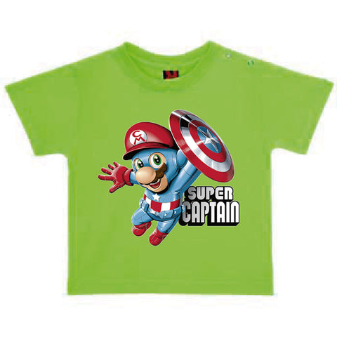 Camiseta de 0 a 2 años - Super Capitán.