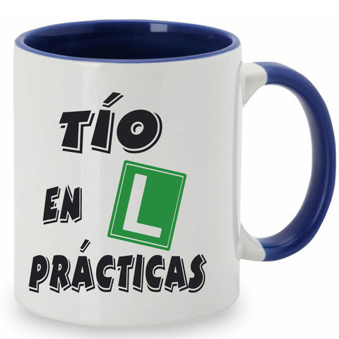 Taza Tío en prácticas.