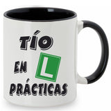 Taza Tío en prácticas.
