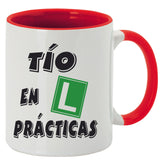 Taza Tío en prácticas.