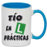 Taza Tío en prácticas.