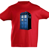 Camiseta manga corta niño - Tardis.