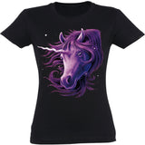 Camiseta mujer cuello redondo - Unicornio.