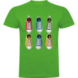 Camiseta hombre manga corta - Zapatillas.