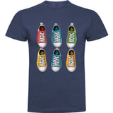 Camiseta hombre manga corta - Zapatillas.