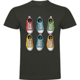 Camiseta hombre manga corta - Zapatillas.