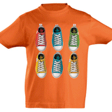 Camiseta manga corta niño - Zapatillas.