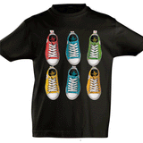 Camiseta manga corta niño - Zapatillas.