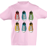 Camiseta manga corta niño - Zapatillas.