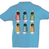 Camiseta manga corta niño - Zapatillas.