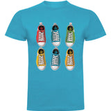 Camiseta hombre manga corta - Zapatillas.