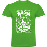 Camiseta hombre manga corta - Zaragoza.